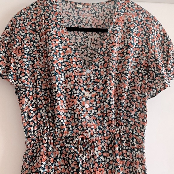 Boho empire waist midi / maxi dress - Picture 2 of 3